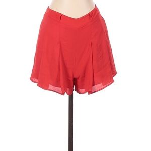 Sunday Best Red Short Skirt Skort
